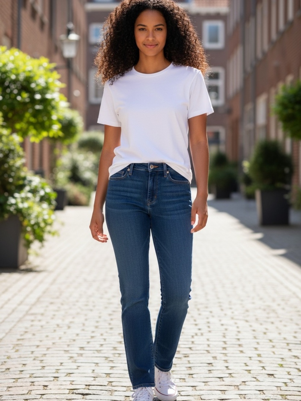 Classic Levi’s Blue Straight-Leg Women’s Jeans Size 8 or 29 x 28